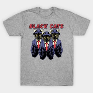 Black Cats - Black Flag Kitty T-Shirt